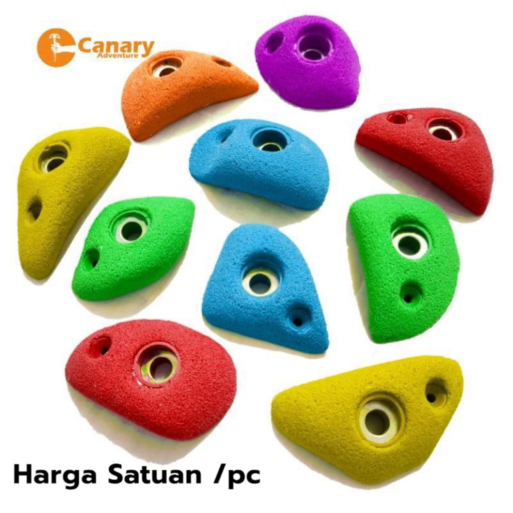 Poin Panjat Tebing Satuan Boulderan Wall Climbing Dinding Mini Size Canary Adventure