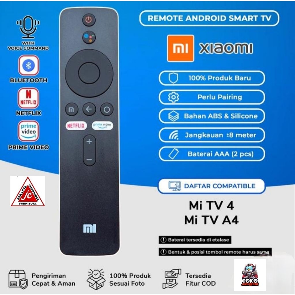 REMOT TV LED ANDROID XIAOMI (MI TV)