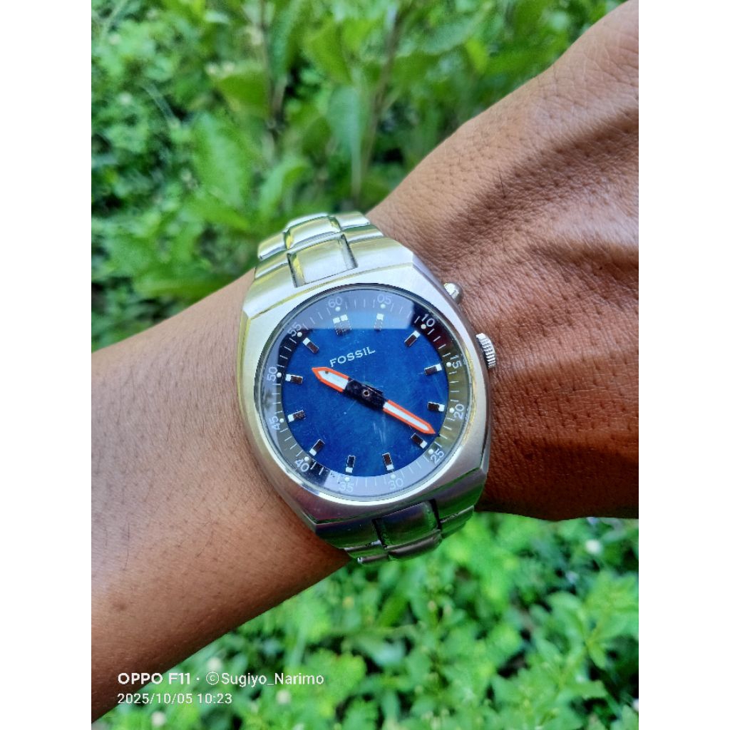 jam tangan Fo$sil big tic  Vintage  Minus Animasi digital OFF