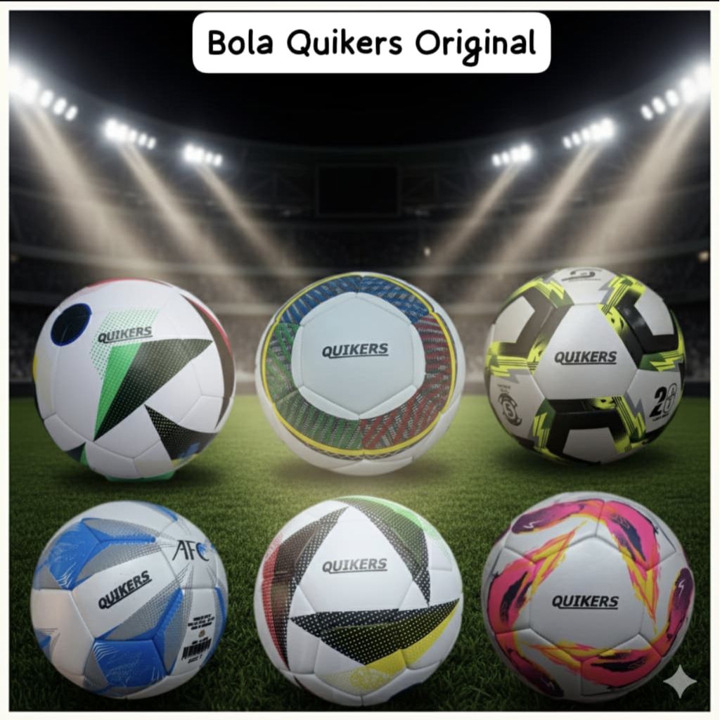 Bola sepak bola soccer no 5 original Quicker