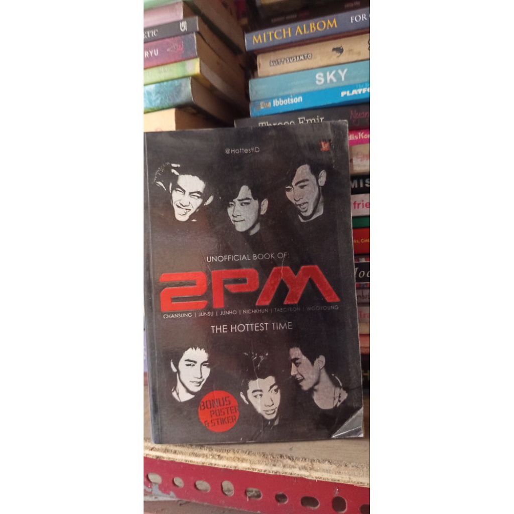 2PM The Hottest Time – Photobook / Buku Merchandise 2PM Original Ilmoe Store