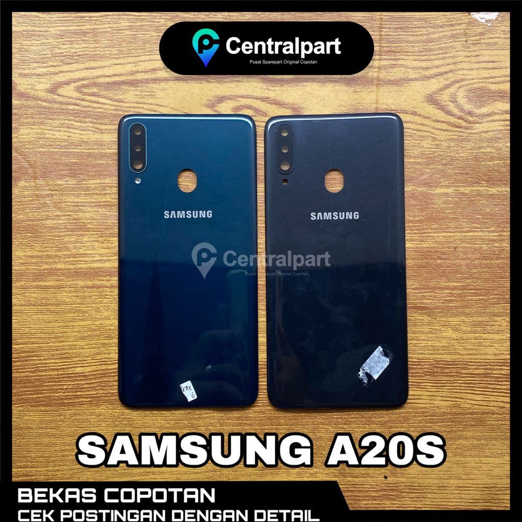 BACKDOOR CASING SAMSUNG A20S ORIGINAL COPOTAN