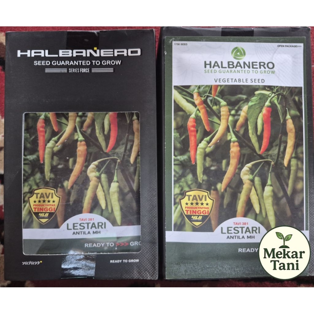 Benih cabe Lestari 10gr Halbanero