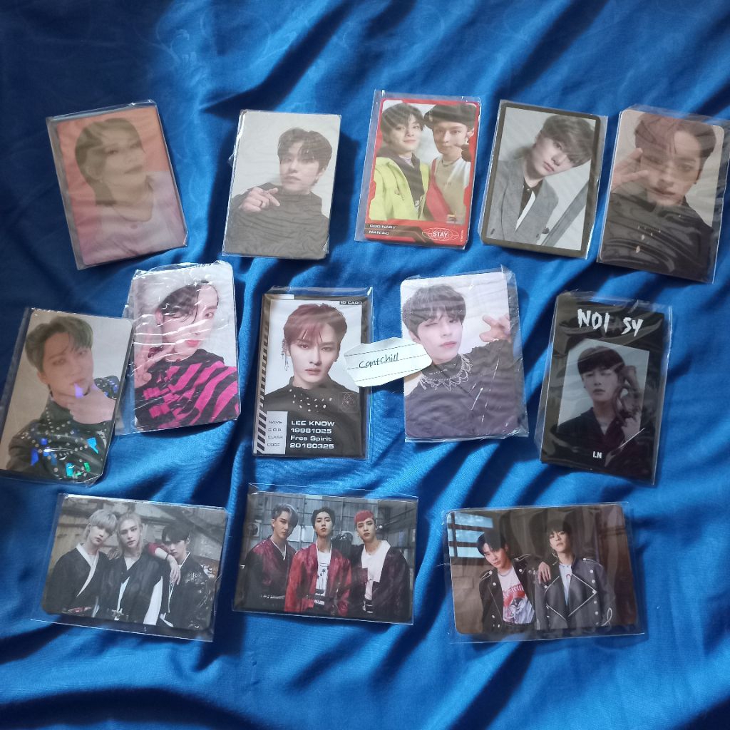 PHOTOCARD PC POB STRAY KIDS OFFICIAL ODDINARY IN LIFE YELLOW WOOD NOEASY GO LIVE ULTRAMILK