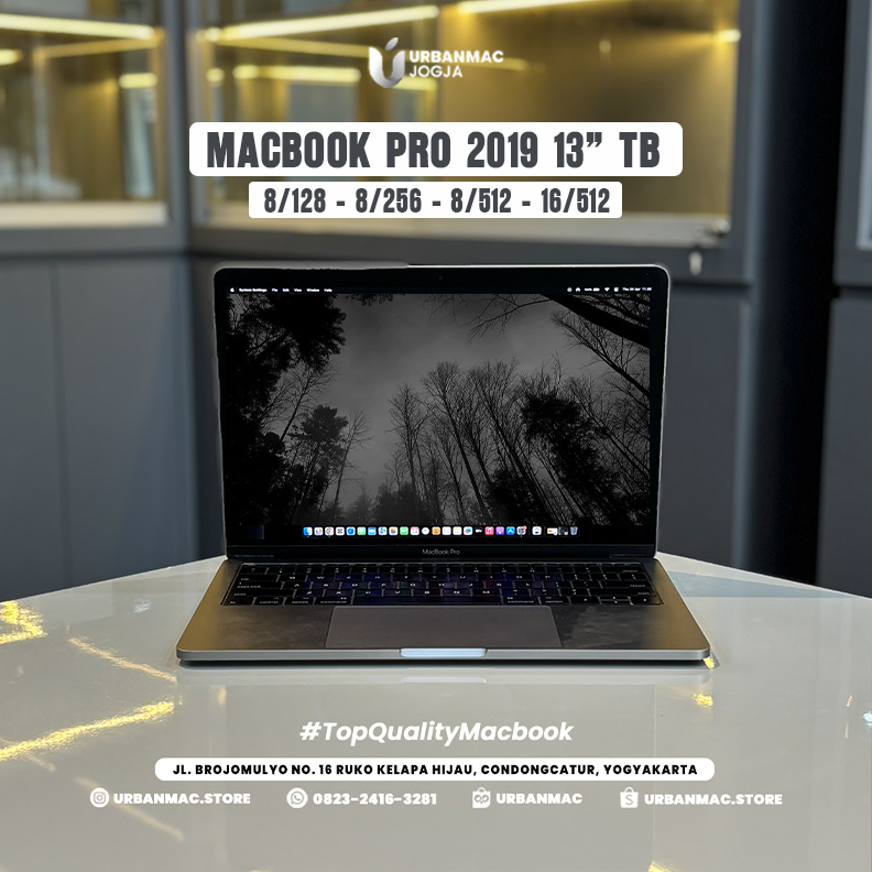 MACBOOK PRO 2019 13INCH - SECOND LIKE NEW