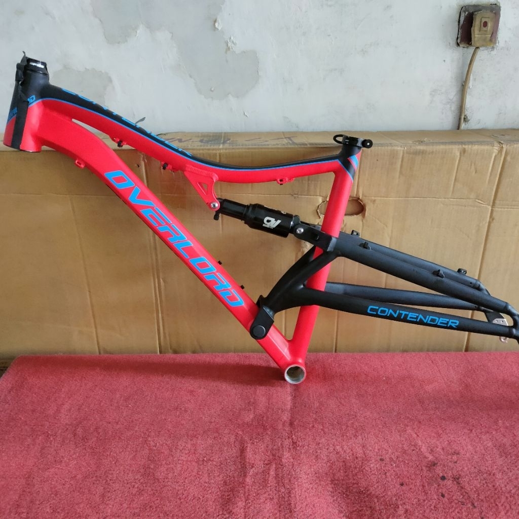 Frame MTB 27,5 Dual Suspension RED