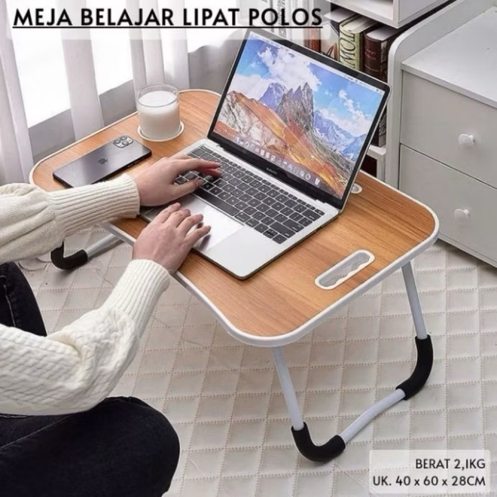 Meja Belajar Anak / Meja Laptop / Meja Tulis Lipat