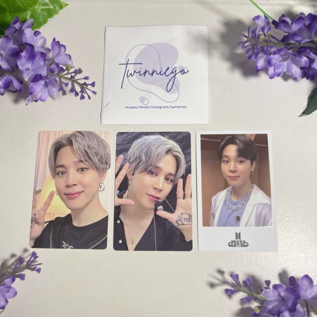PHOTOCARD OFFICIAL BTS PARK JIMIN MOTS ONE DIGICODE FESTA 2025 PHOTOCARD JIMIN OFFICIAL