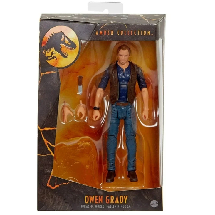 Jurassic World Amber Collection Owen Grady Action Figure