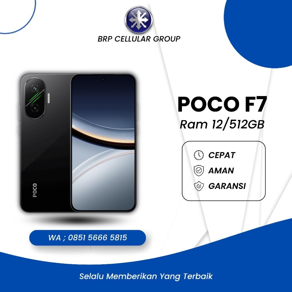 POCO F7 5G RAM 12/512GB