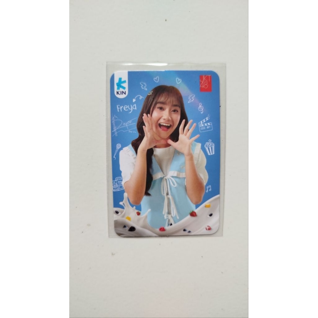 Photocard FREYA JKT48 Official Kin Yogurt x JKT48 Hologram (BIASA)