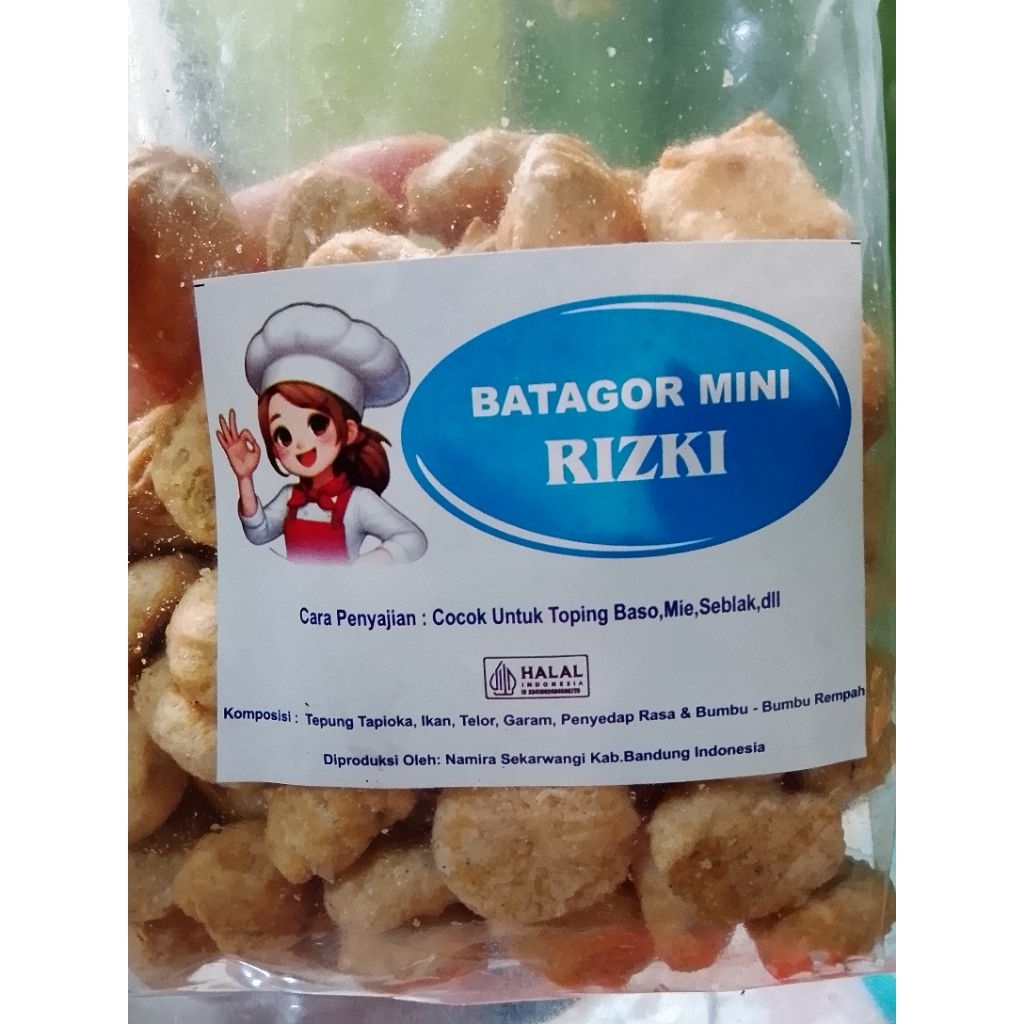 Batagor mini kering