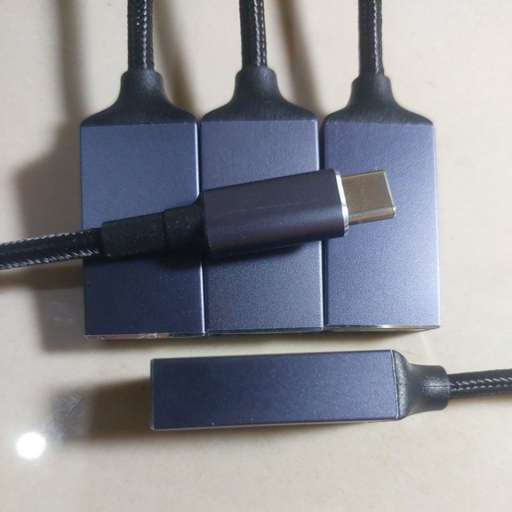 DC PSU to USB C with Cable PD Output 5A 100W auto voltage