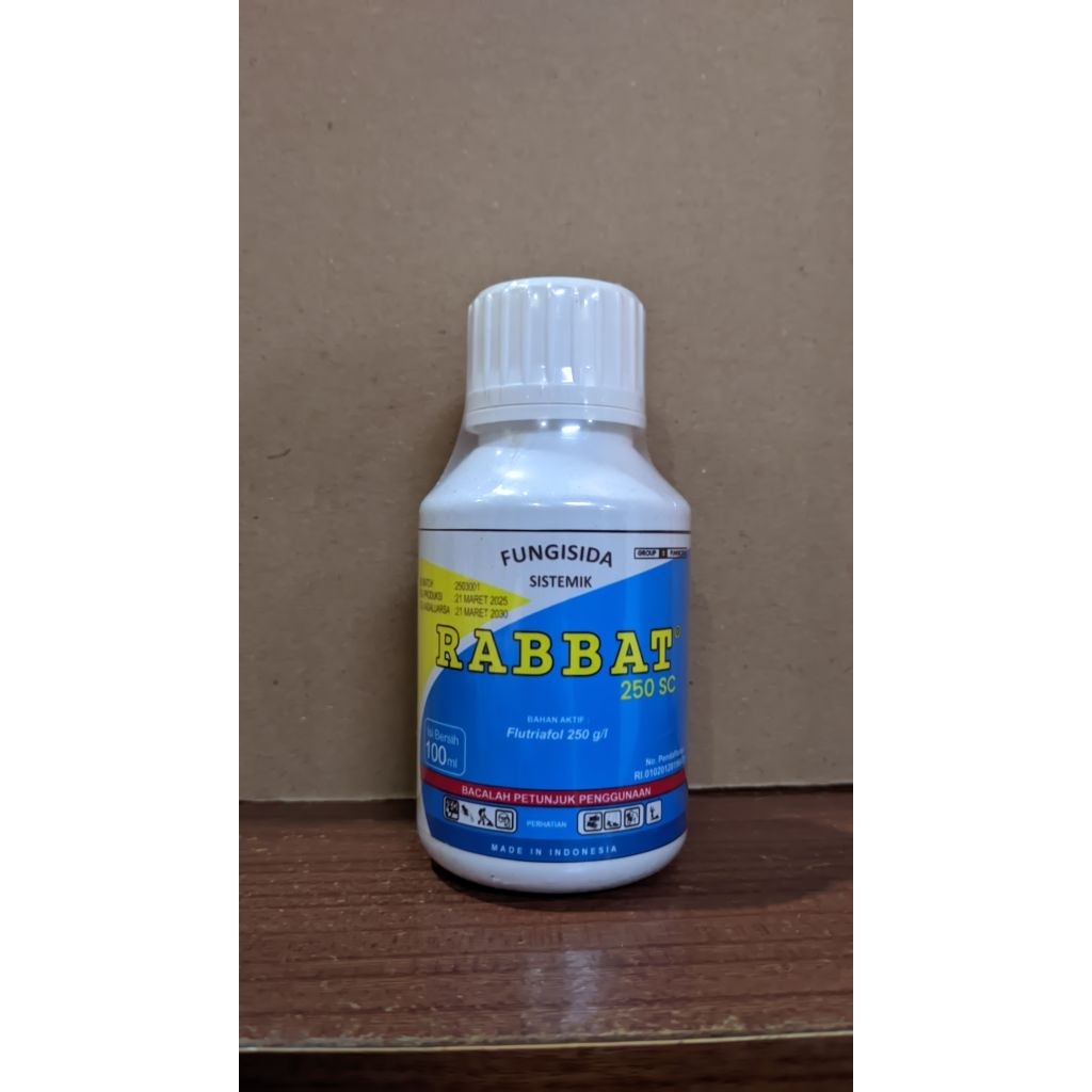 pembelian satu rabbat Fungisida Sistemik Rabbat Original 100% Isi 100ml  new promo beli 3 rabbat fre