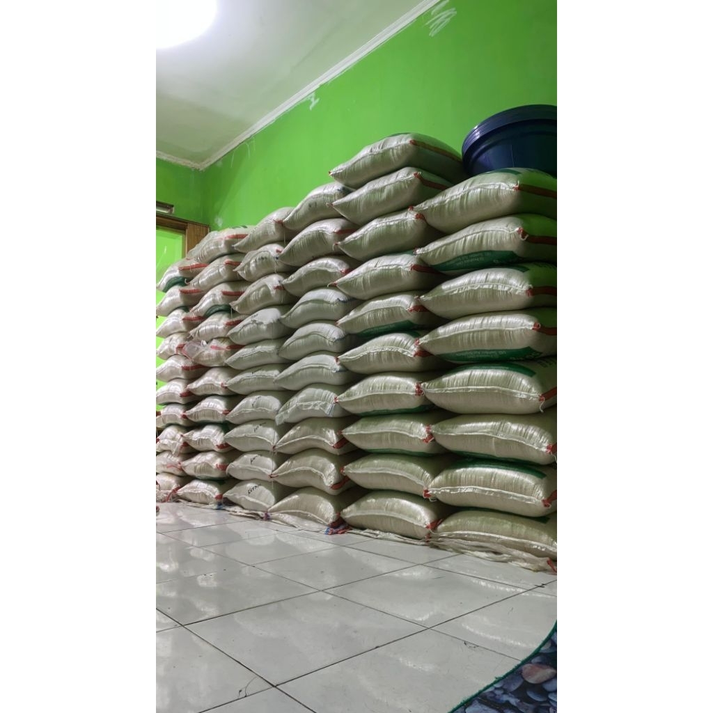 BERAS UKURAN 50KG PULEN ENAK (BUNGA/ROJOLELE/BMW)