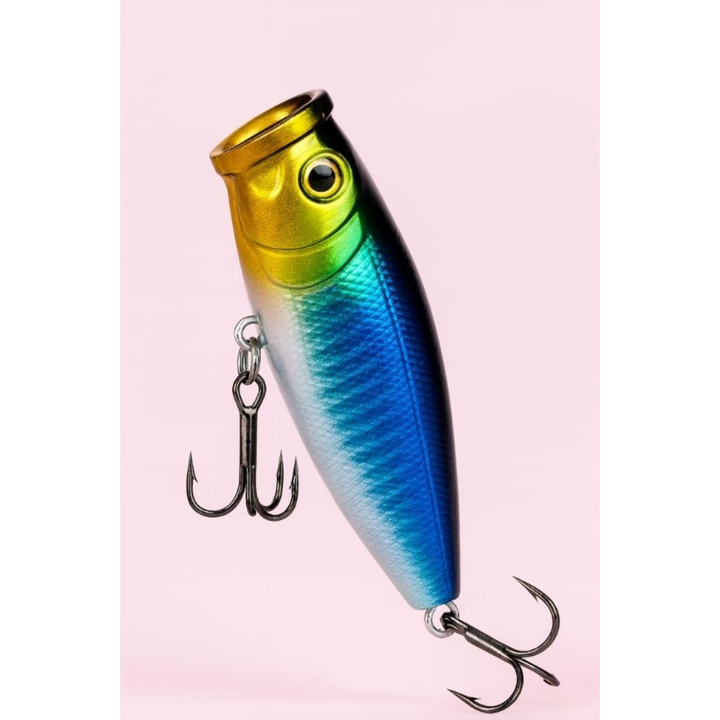 Umpan Pancing Predator | Minnow,  Popper Lure | Target Ikan Predator (Baramundi, GT, Gabus, Tomang, 