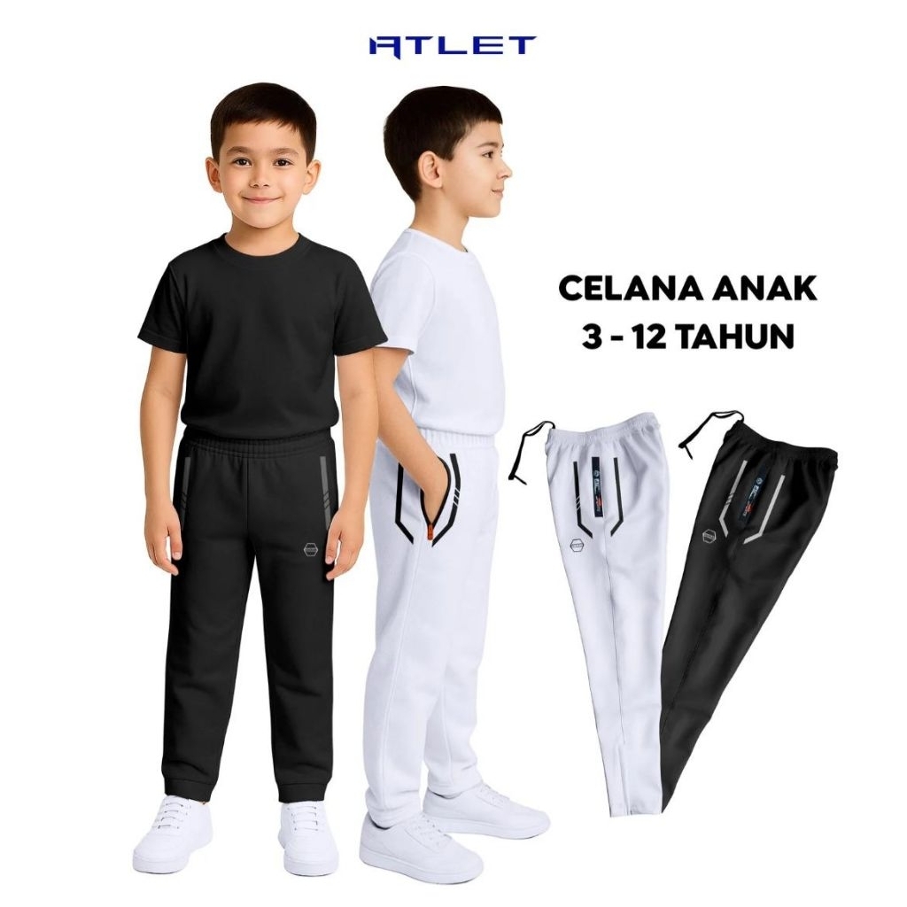 Celana Training Olahraga Anak 3-12Tahun
