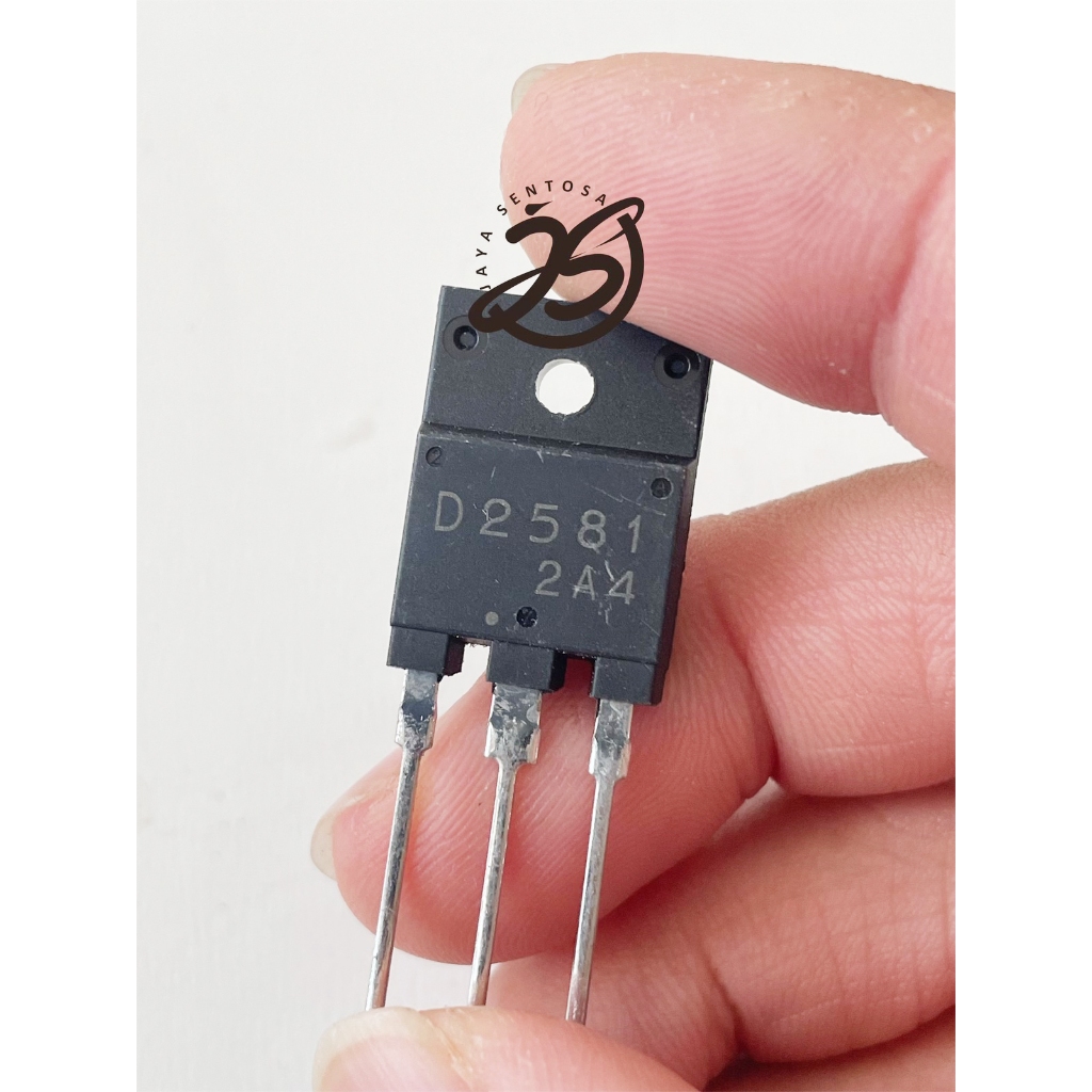 TRANSISTOR D2581 (1 BUAH) ASLI ORIGINAL D 2581 ORI ups ORIGINAL 2SD2581