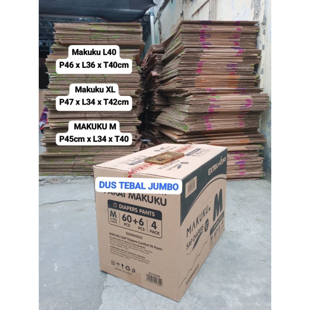 KARDUS BEKAS POPOK DUS PINDAHAN BOX KARTON