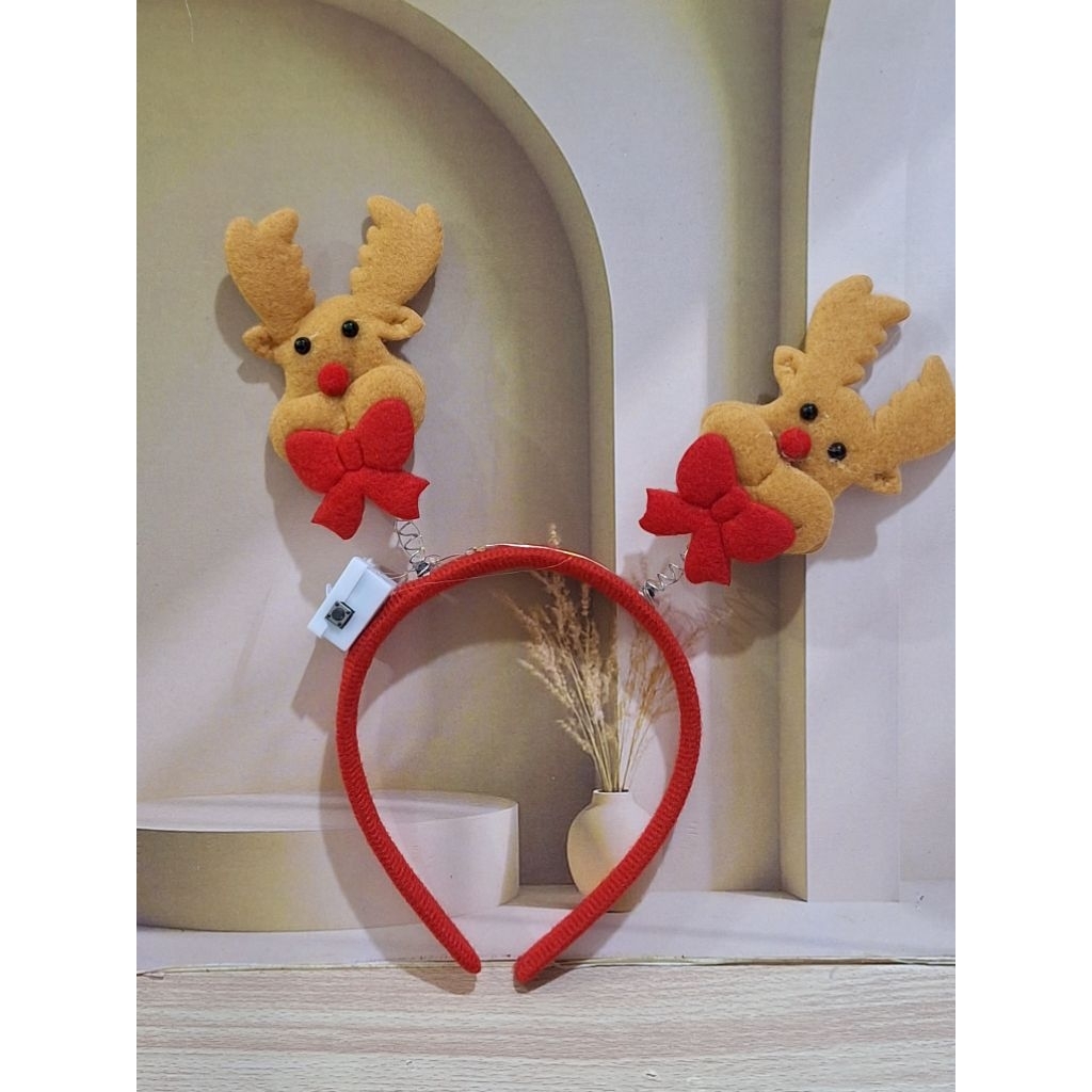 Bando natal/bando natal kepala rusa/bando natal LED