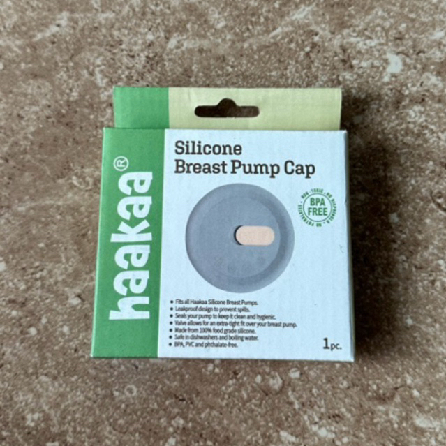 HAAKAA SILICONE BREAST PUMP CAP (PRELOVED)
