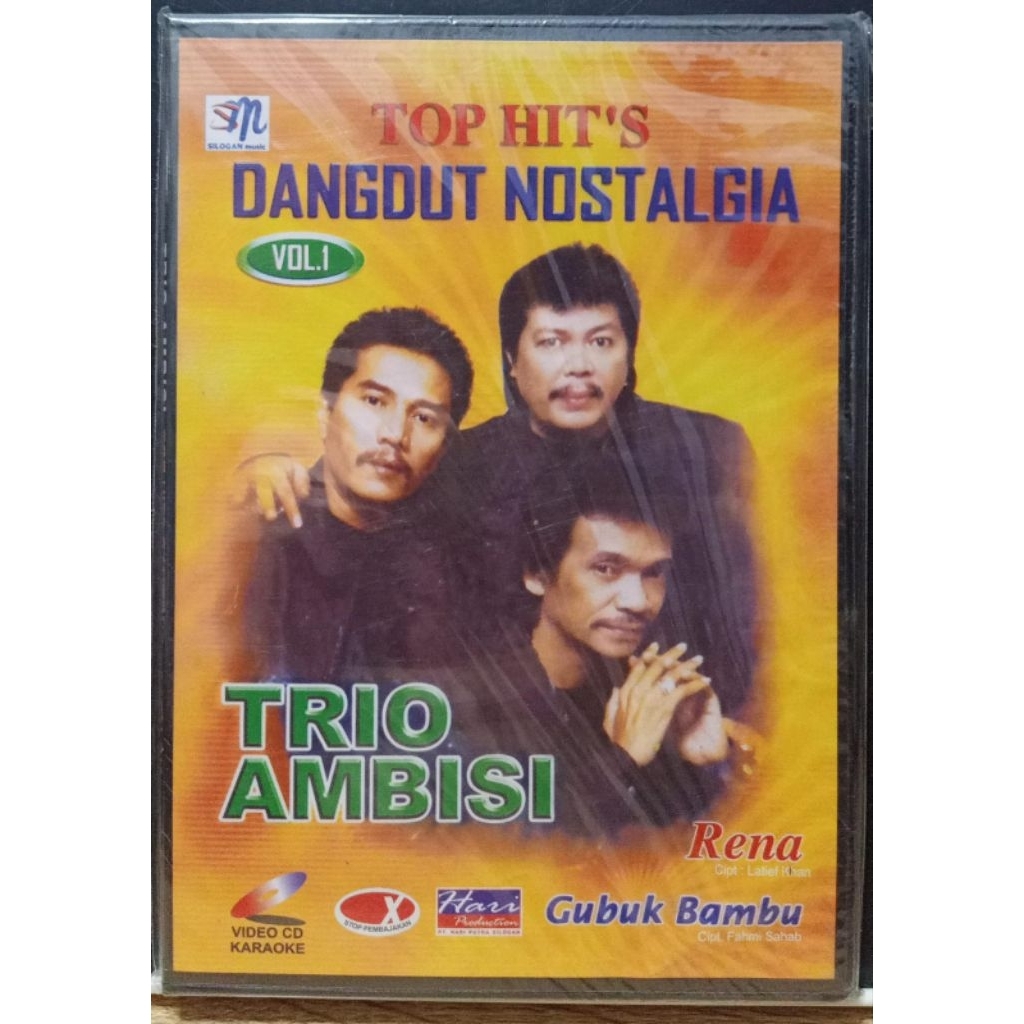 VCD KARAOKE ORIGINAL - TRIO AMBISI