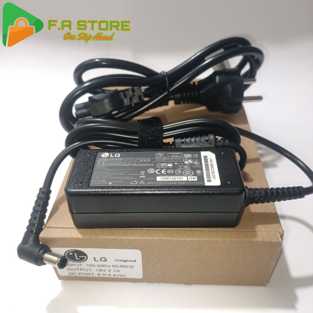 Adaptorr Charger LG 19V 2.1A Monitor 23 32 27 24 22 20 19 Inch LED LCD HD TV AP16B-A ADS-45FSN-19