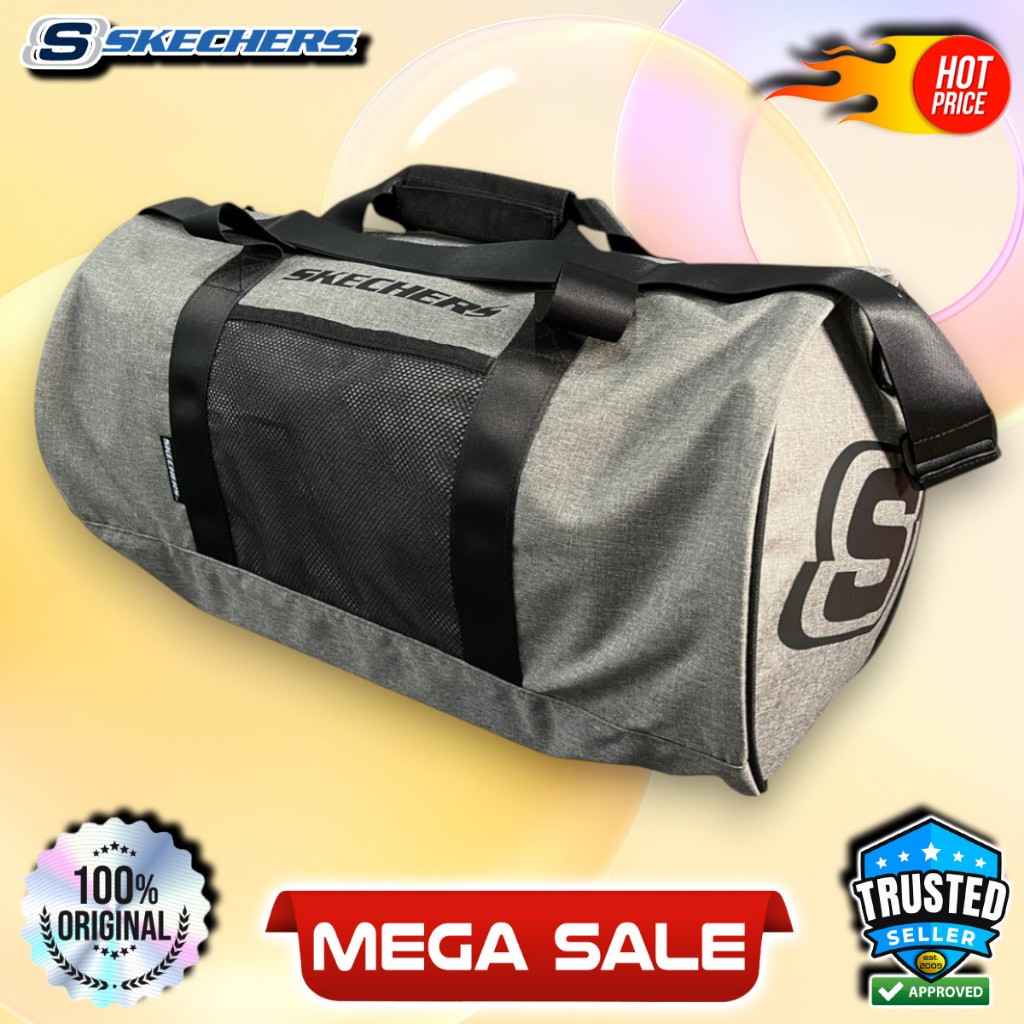 Tas Duffle Jinjing Selempang Travel Skechers Original Multifungsi