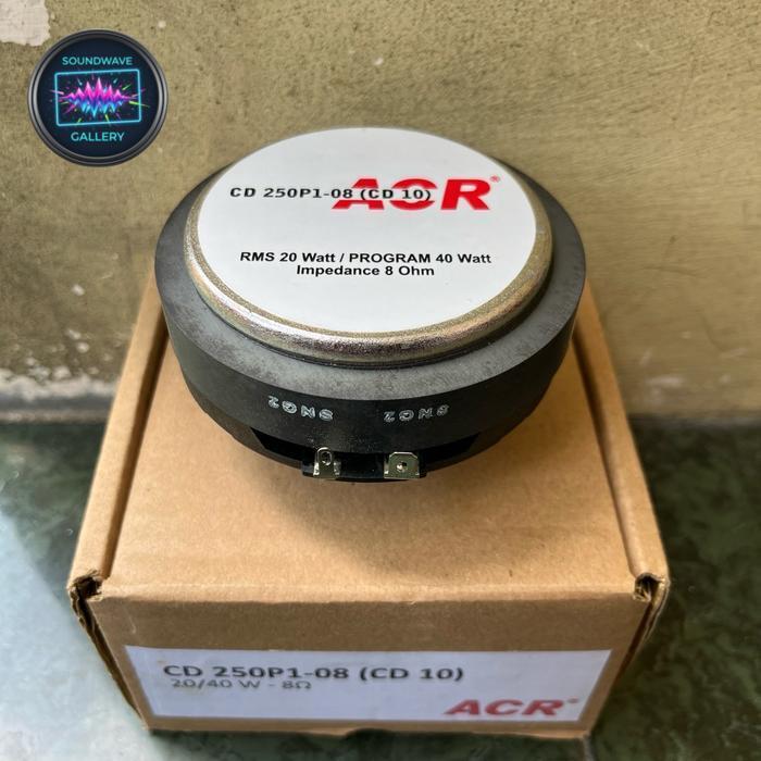 Driver Tweeter ACR CD10 CD250P1 Voice Coil 1 Inch 100 Watt Model Drat Spool Ulang Original | Twiter 