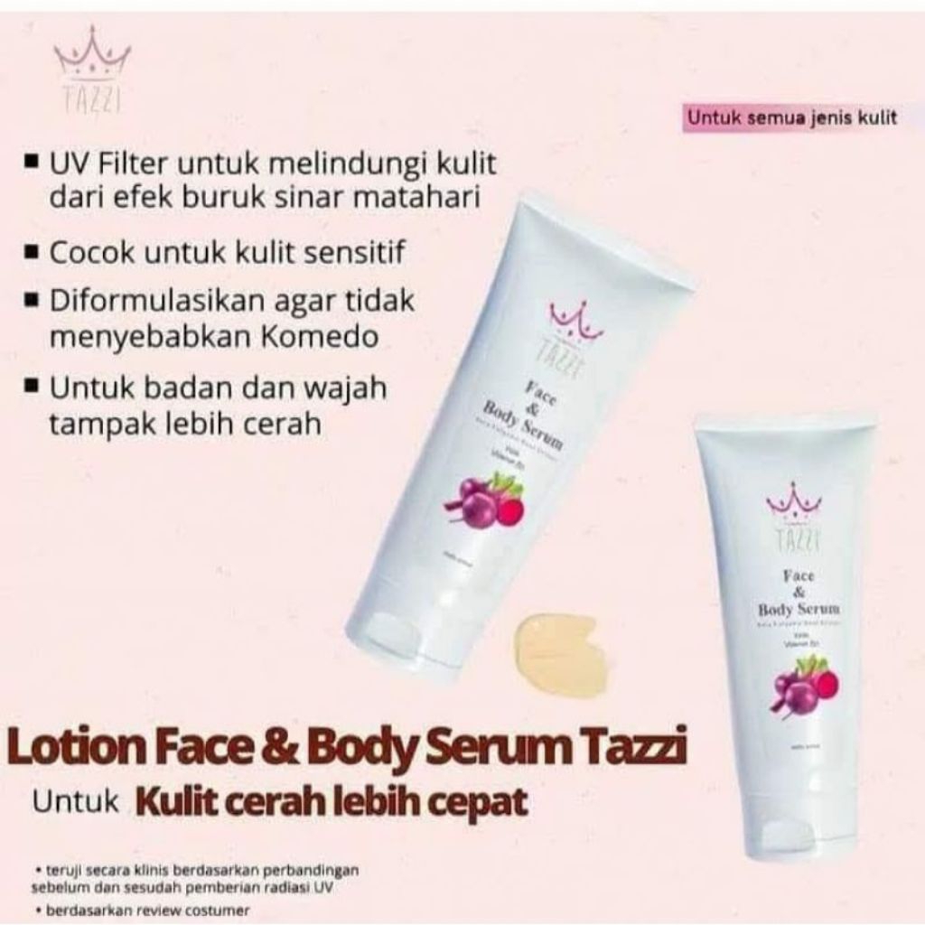 FACE BODY SERUM TAZZI