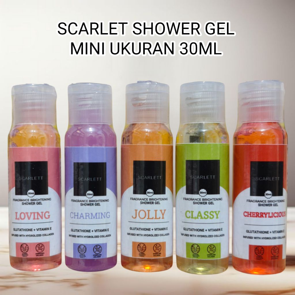 SCARLETT SHOWER GEL MINI 30ML