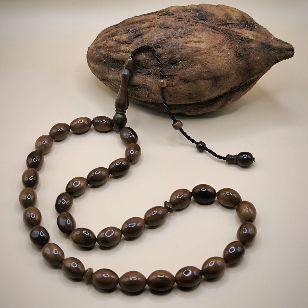 tasbih kaukah motif oval isi 33