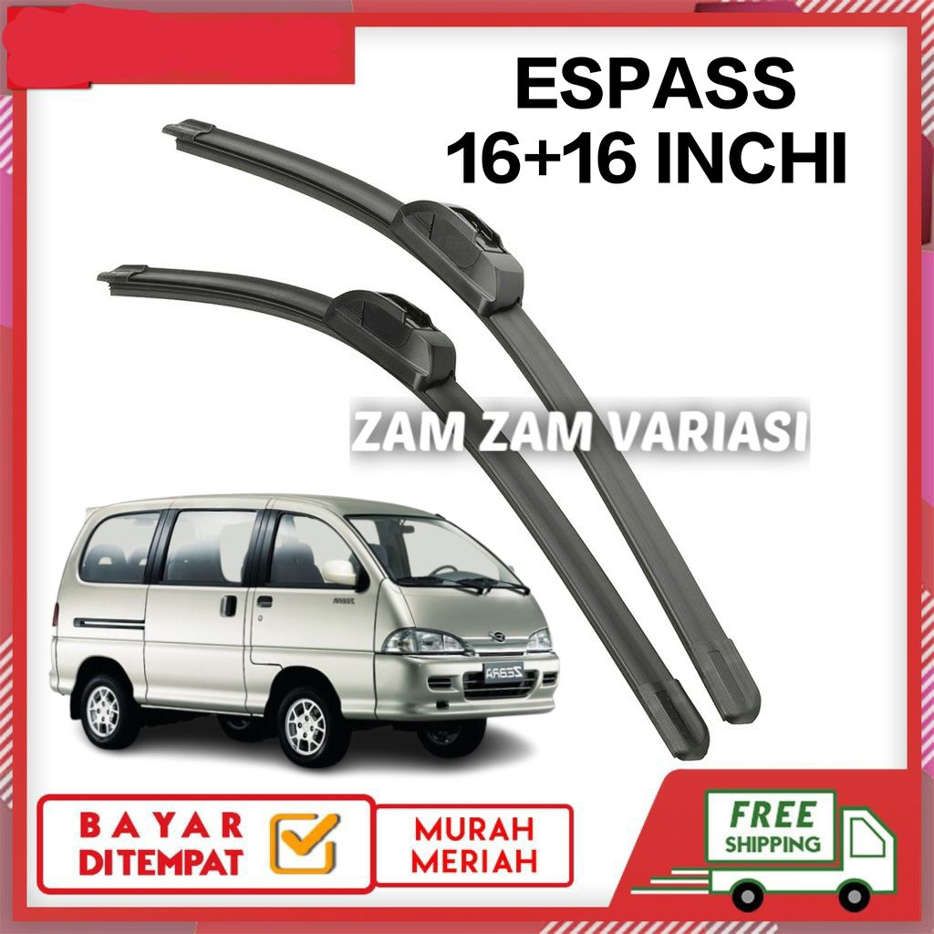 Wiper mobil Zebra espass