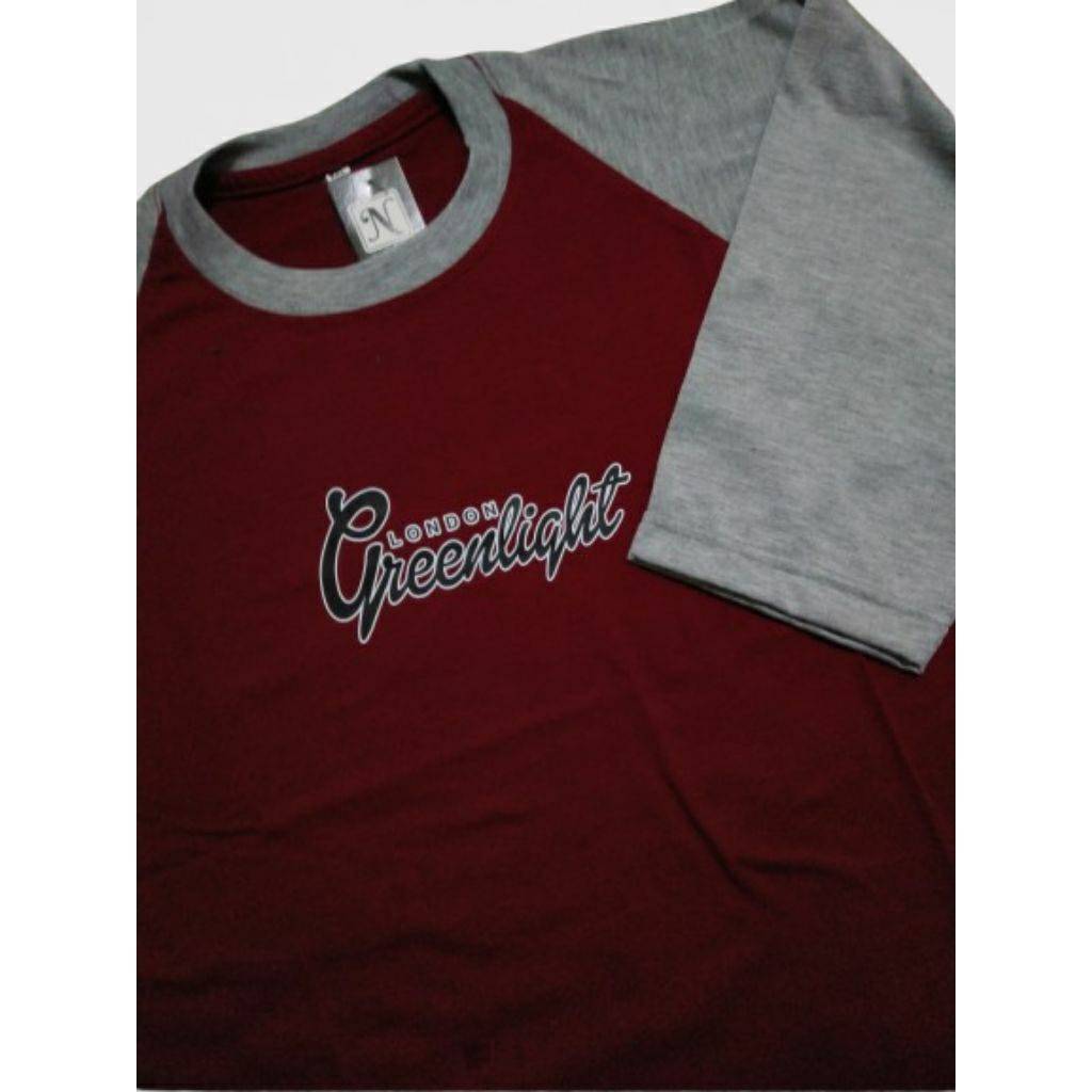 Kaos Dewasa Lengan Pendek - Panjang Merah Maroon