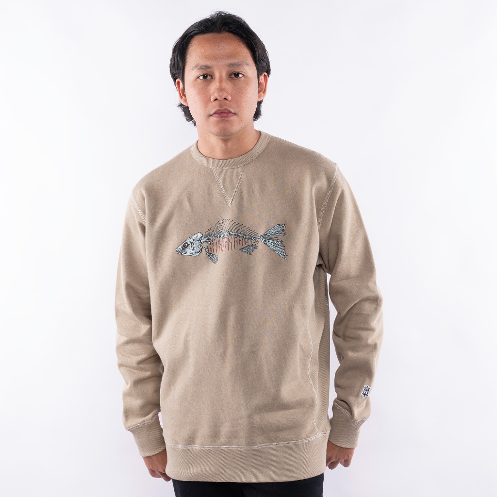 FISHBONE MATERNAL DISASTER CREWNECK SWEATER ORIGINAL