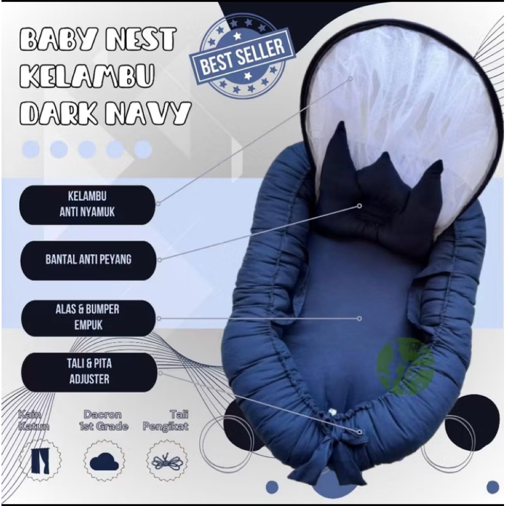 KASUR BAYI SET KELAMBU MURAH CEWEK COWOK