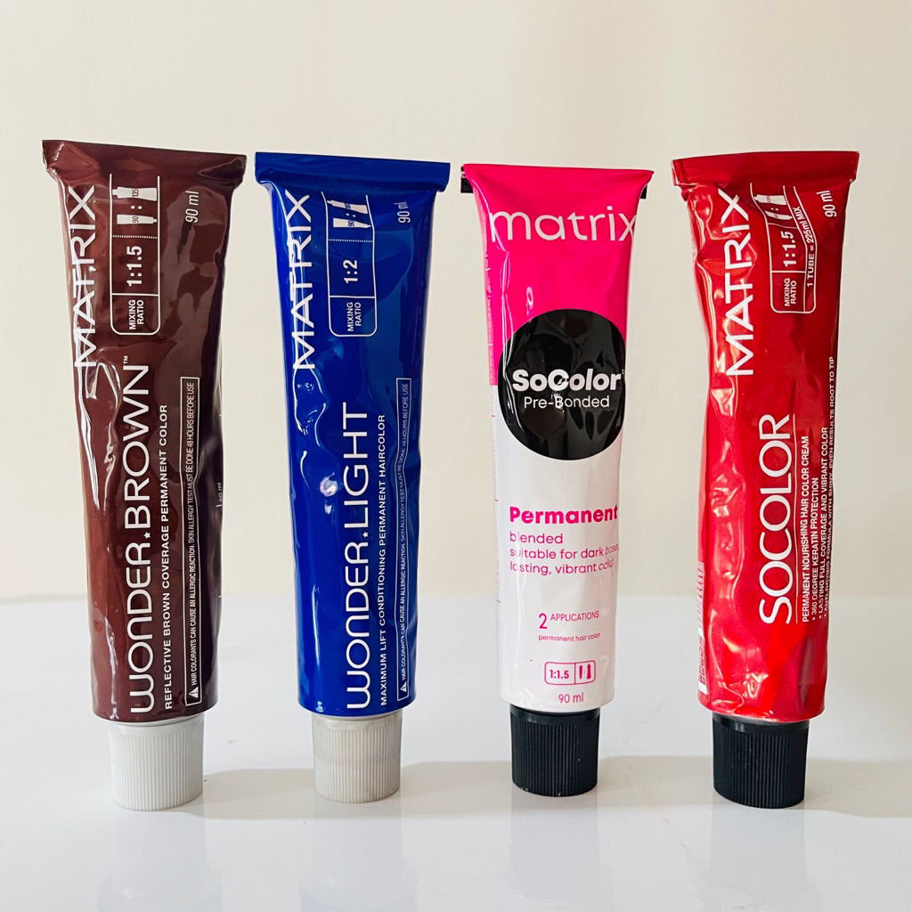 Matrix Socolor Pre-Bonded Hair Color WonderBrown WonderLight 90ml - (Rijek Kemasan) Cat Perwarna Ram