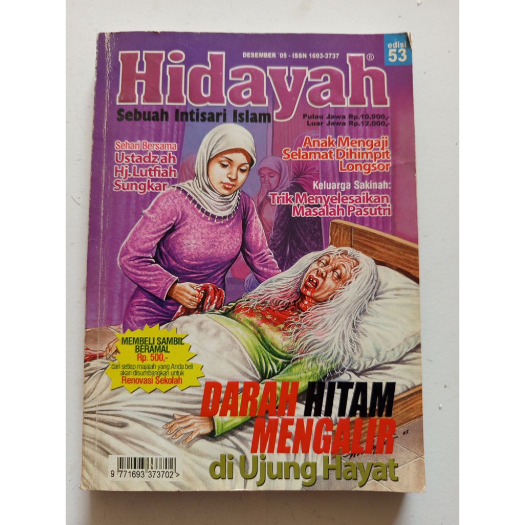majalah hidayah bekas