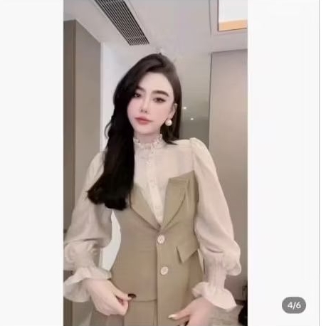 One set Setelan Wanita korea