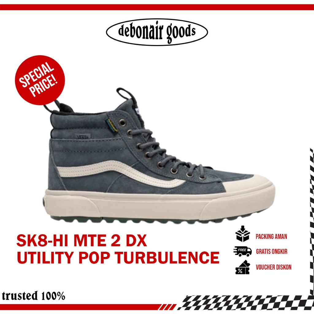 VANS SK8-HI MTE 2 UTILITY POP TURBULENCE