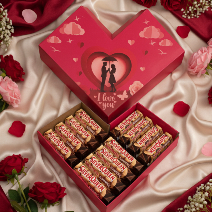 Hampers Love silverqueen request ucapan