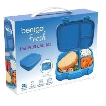 Bentgo Fresh Leak Proof Bento Lunch Box, Blue

