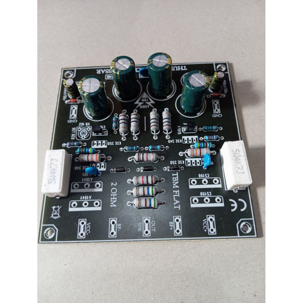 Driver TBM FLAT 2ohm Low Mid High