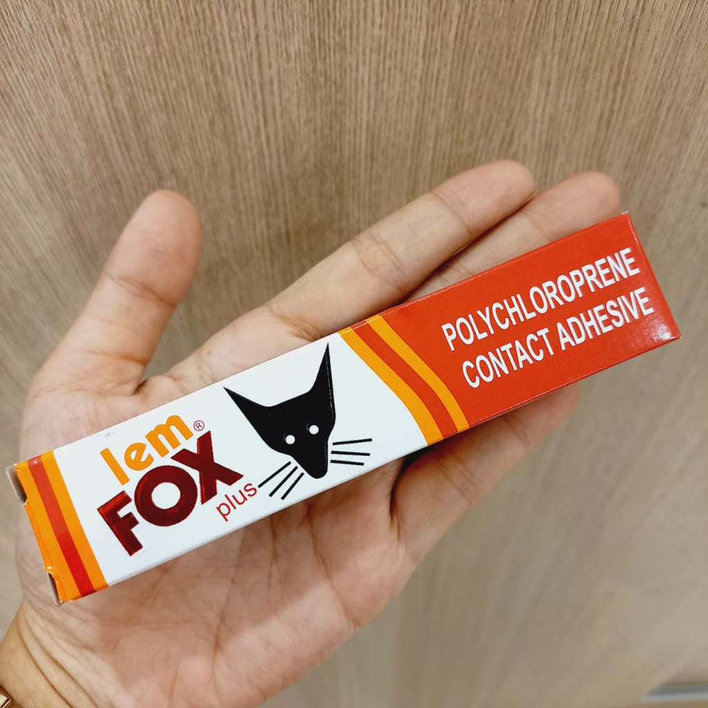 Lem FOX Plus 20 Gr Lem Bahan Kulit Plastik Karet Kayu