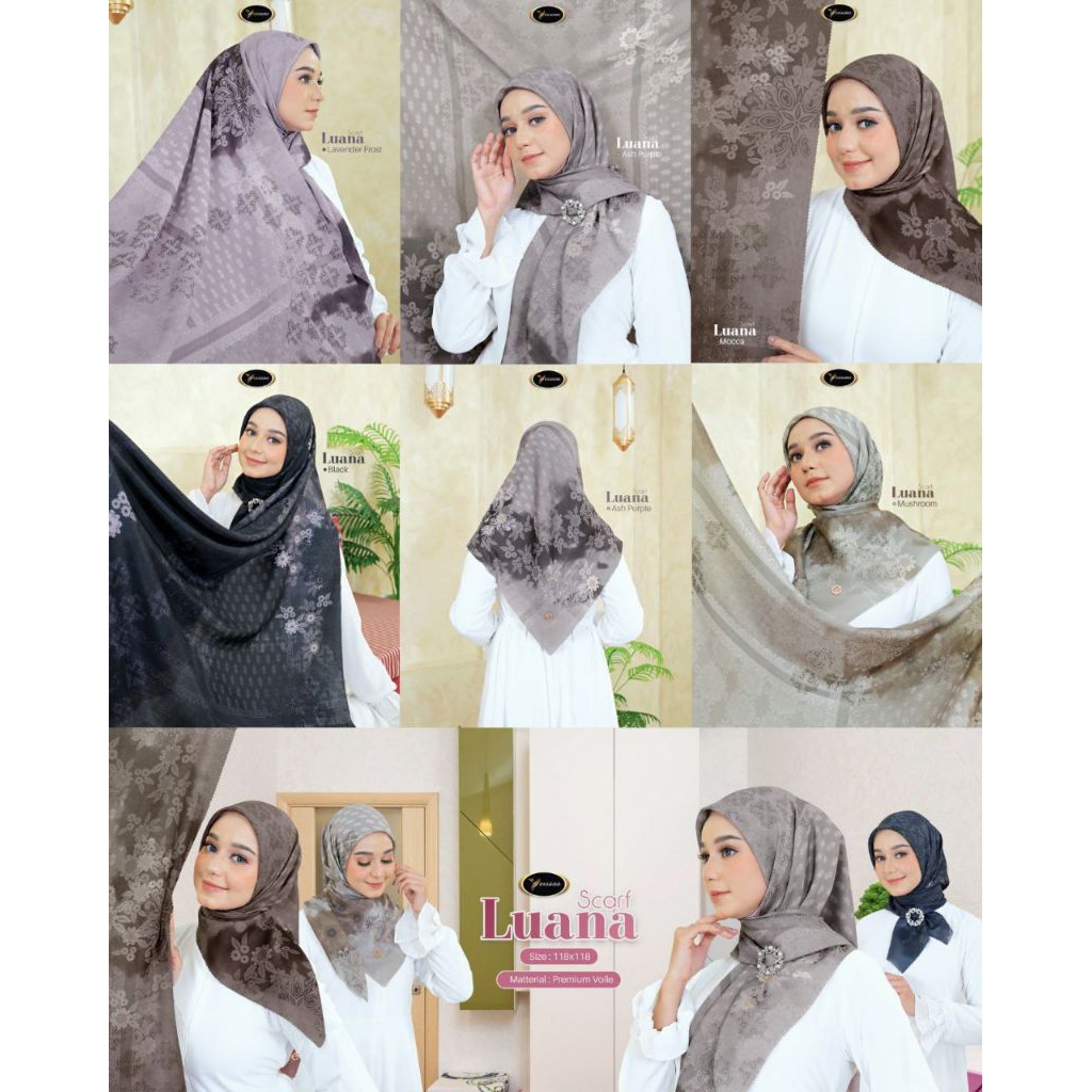 LUANA SCARF by Yessana Hijab