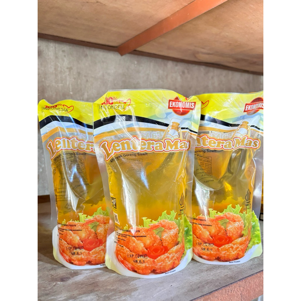 MINYAK GORENG SAWIT LENTERA MAS 400 ML