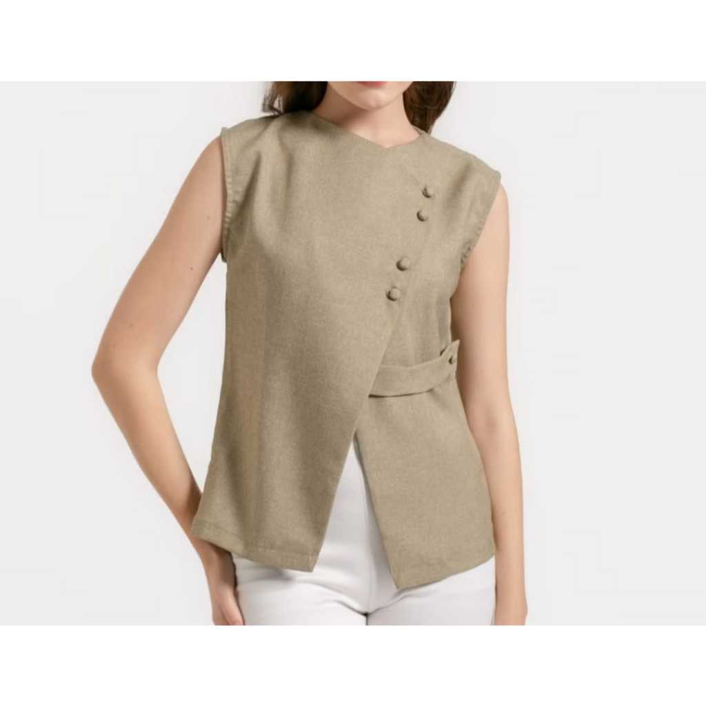 Vest Cherish Rompi Wanita / Atasan Wanita Korean Style