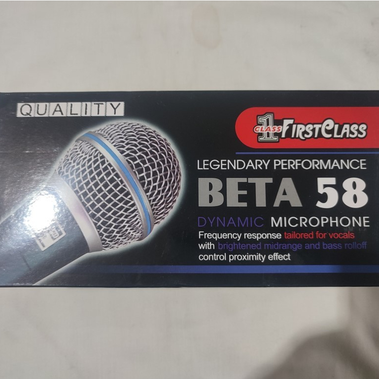 Mic / Microphone / Professional Dynamic Microphone FirstClass BETA - 58