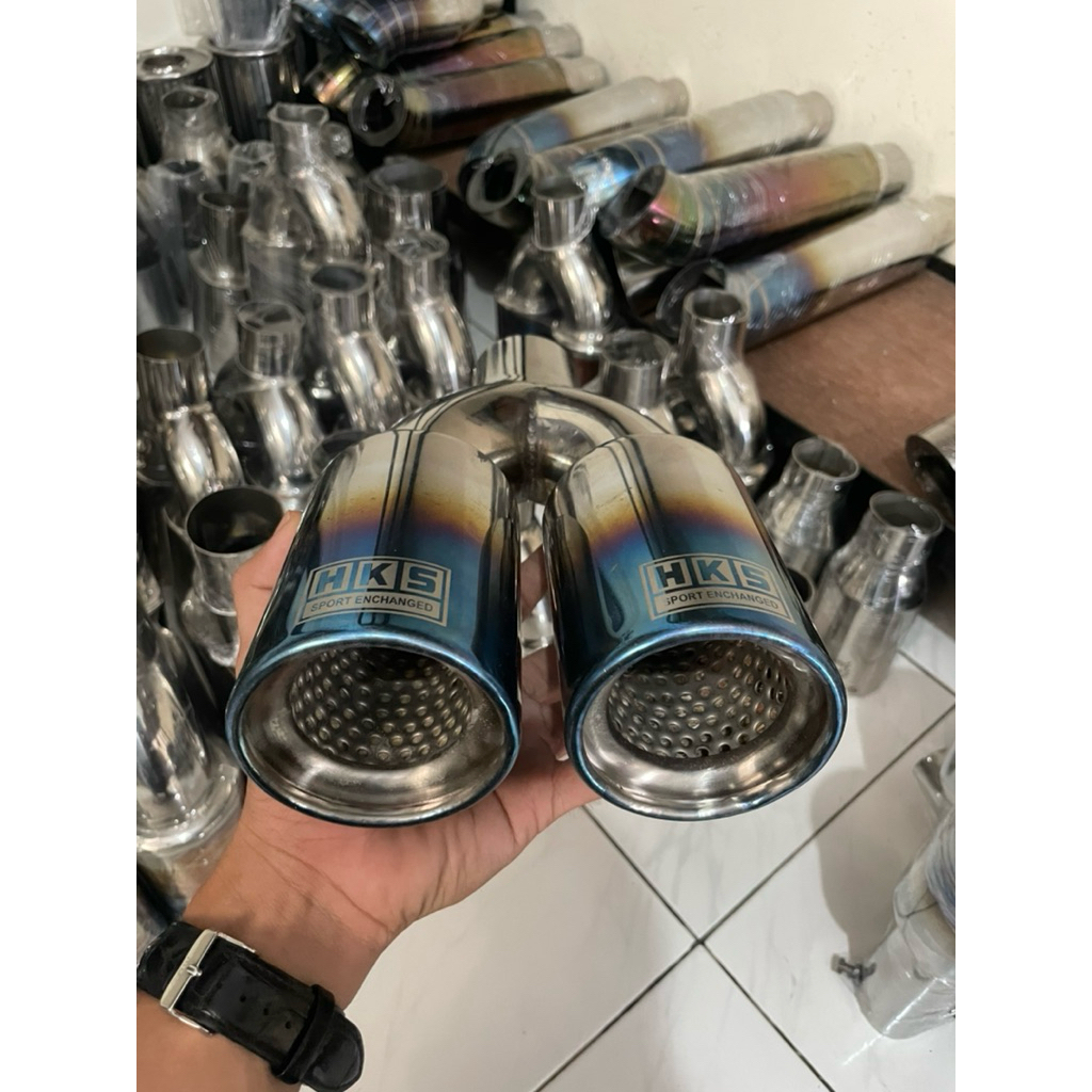 KNALPOT MOBIL RACING HKS CABANG