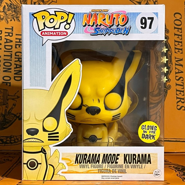 Funko Pop Animation: Naruto Shippuden - Kurama Mode Kurama (GITD) Glow in The Dark #97
